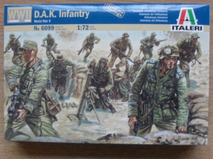 ITALERI 1/72 6099 WWII D.A.K. INFANTRY